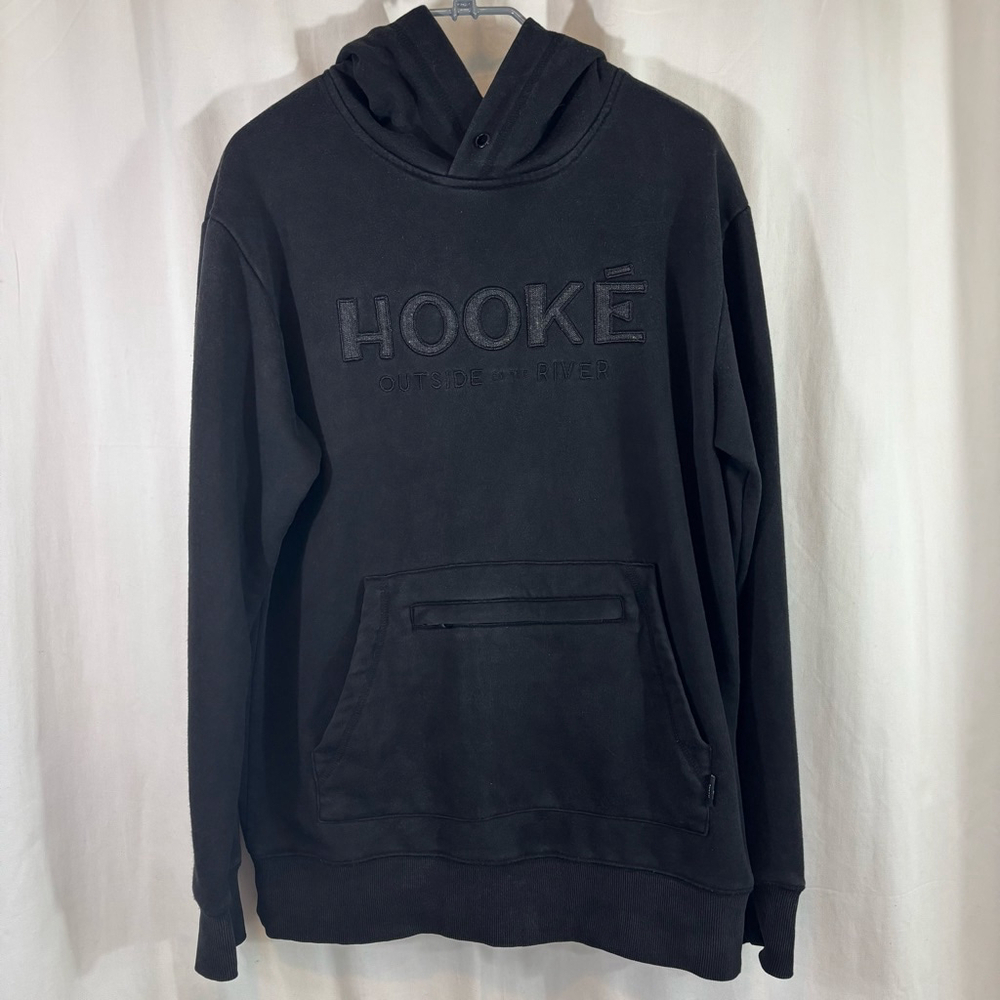 Hooké “Outside the River” Hoodie – Black – Men’s Small